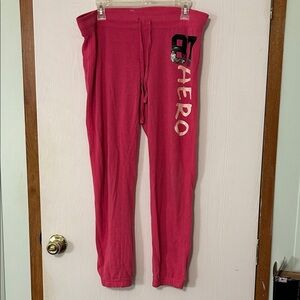 Aeropostale Pink Track Pants